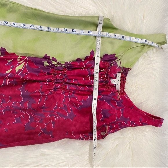 CAbi Cosmo silk tunic tank top Size Small - Picture 5 of 10